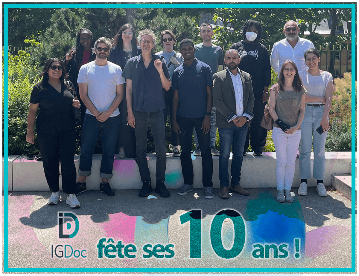 Lire la suite à propos de l’article Rétrospective IGDoc – 10 ans