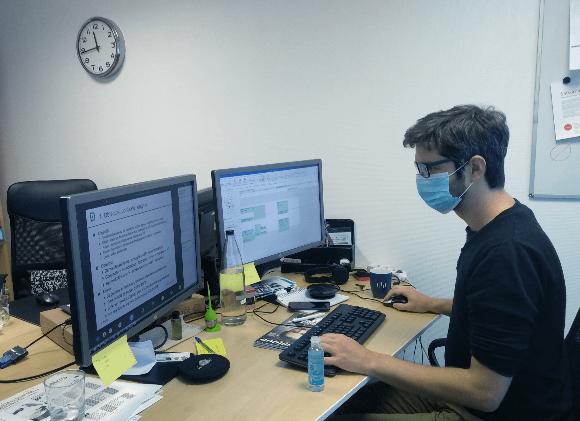 Reprise du travail Covid